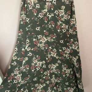 Green floral American Eagle dress!